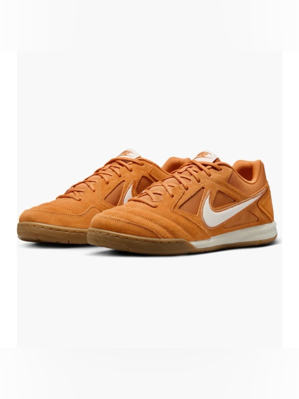 NWOT Nike Gato Monarch Gum Light Brown Soft Pearl Soccer Shoes - Mens 14